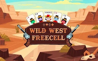 Play Wild West Freecell online free