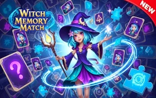 Play Witch Memory Match online free