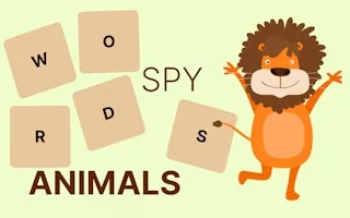 Play Words Spy. Animals online free