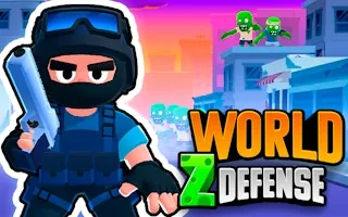 Play World Z Defense - Zombie Defense online free