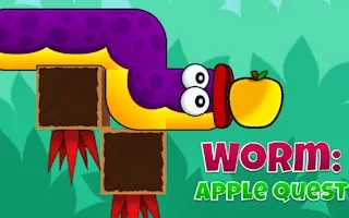 Play Worm Apple Quest online free