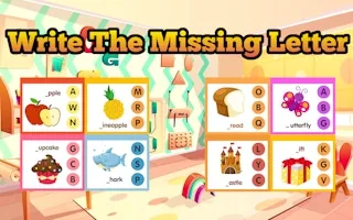 Play Write The Missing Letter online free