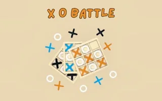 Play X O Battle online free