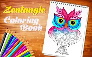 Play Zentangle Coloring Book online free