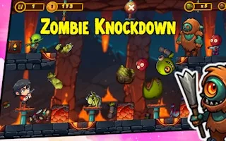 Play Zombie Knockdown online free