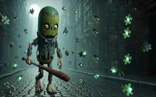 Zombie Tung Tung Sahur Jigsaw Puzzle