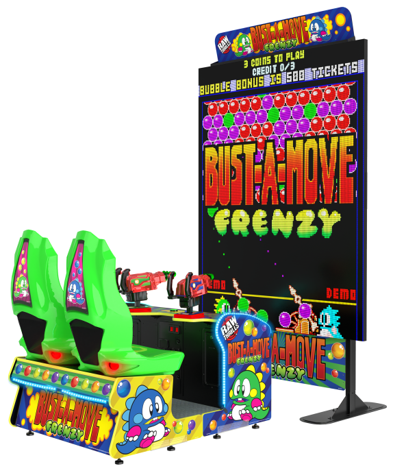 Bust-A-Move Frenzy Arcade by Raw Thrills