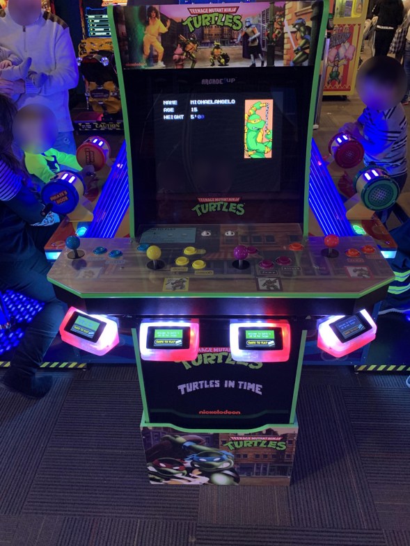 Illegal use of an Arcade 1up