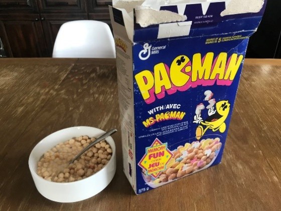 Pac-Man breakfast cereal