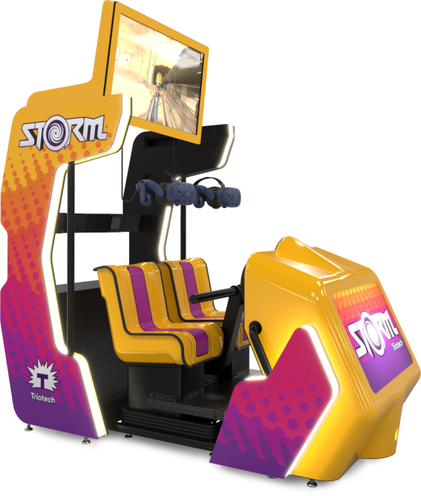 Storm VR ride simulator by Trio-Tech