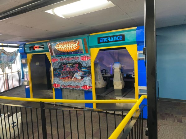 Restored Galaxian 3 at Fun World, Nashua, NH